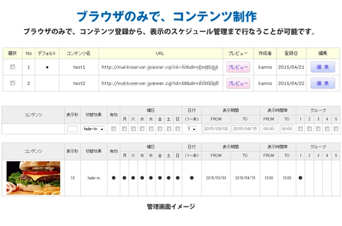 Pax4+ Digital Signageの特徴とシステム概要